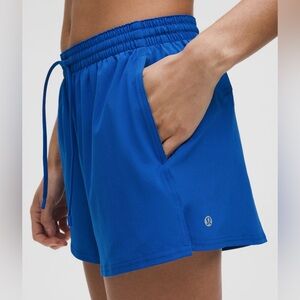Lululemon Athletica Blue Athletic Shorts Moisture-Wicking Comfort
